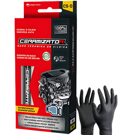 CERAMIZATOR CS-D DODATEK DO OLEJU WSZYSTKIE SILNIKI DIESLA CERAMIKA GRATIS