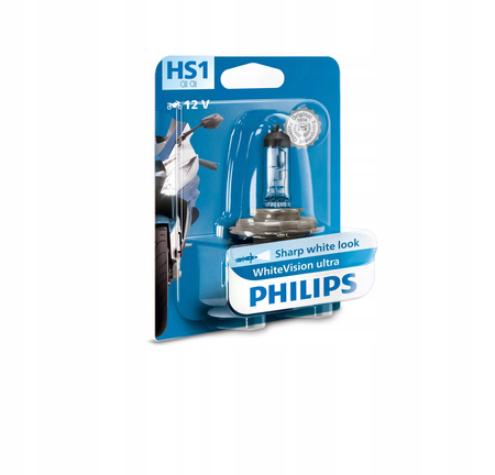 PHILIPS HS1 WHITE VISION ULTRA MOTOCYKL BIELSZE