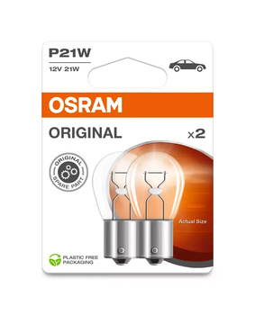 OSRAM ORIGINAL P21W 12V 21W (2 szt.)