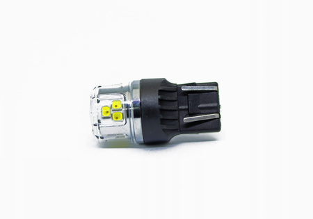 ŻARÓWKI W21/5W BIAŁO POMARAŃCZOWA USA 7443 CANBUS AMERYKA WHITE AMBER