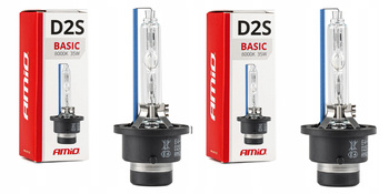 2x ŻARNIK D2S AMIO KSENON XENON 8000K GWARANCJA