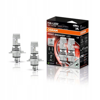 H4 12V 14W 6000K OSRAM NIGHT BREAKER LED SPEED ECE z homologacją