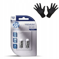 2x ŻARÓWKI LED W5W M-TECH DIODA OSRAM BIAŁA 6000K