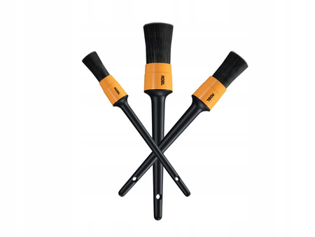 ADBL Detailing Brush Zestaw 3 pędzelków detailing