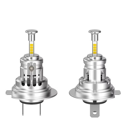 ŻARÓWKI H7 LED 12V 24V 4500LM BIAŁA 360 STOPNI DO SOCZEWKI 1:1 PLUG & PLAY