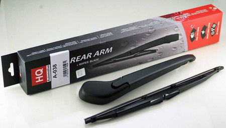 Samochodowa wycieraczka tylna, pióro + ramię HQ A-038 do Volvo V50 2004-2012