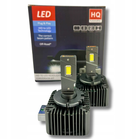 ŻARNIKI D3S LED HID XENON S28 ULTRA MINI HQ AUTOMOTIVE E-VISION GWARANCJA