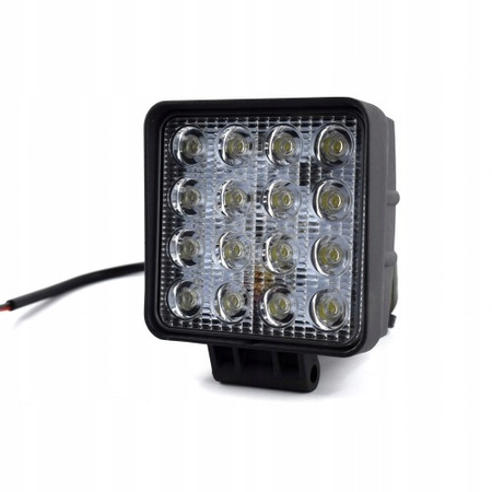 Lampa robocza LED 16x LED rozpraszająca kwadratowa L0081