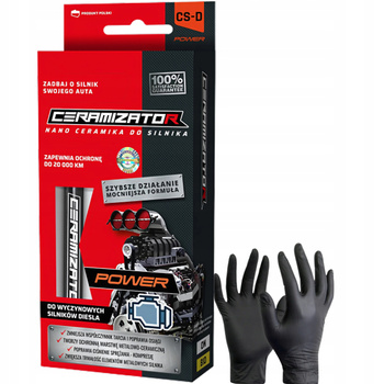 CERAMIZATOR CS-D POWER DODATEK DO OLEJU WSZYSTKIE SILNIKI DIESLA CERAMIKA