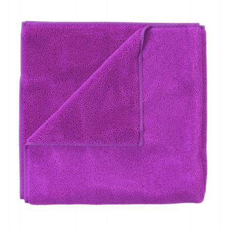 10szt MIKROFIBRA RĘCZNIK ADBL T2 FIOLETOWE SOLIDNE