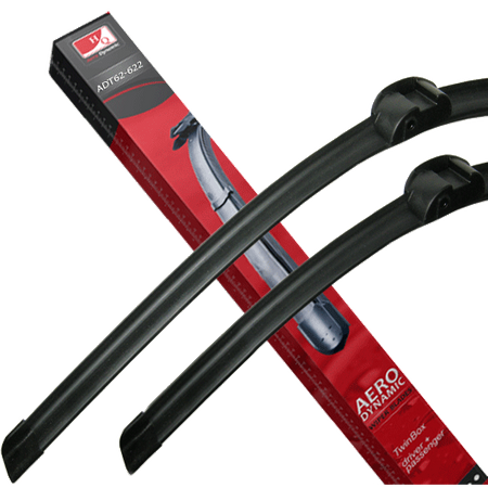 Bezprzegubowe Wycieraczki Samochodowe HQ Aero Dynamic - ADT62-622 Twin Box