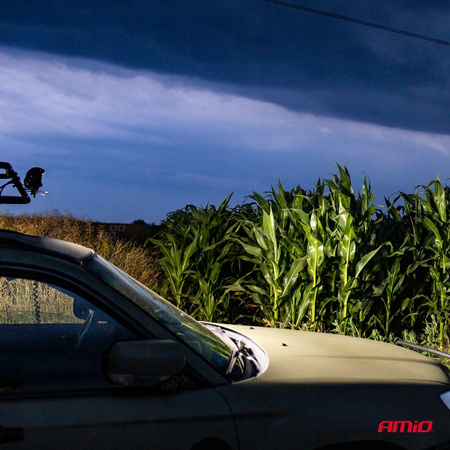 LAMPA ROBOCZA LED BAR HALOGEN 80 LED 30CM HOMOLOGACJA 12-24V 6400LM MOCNA