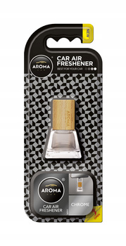 ZAWIESZKA SAMOCHODOWA AROMA PRESTIGE WOOD CHROME