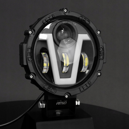 MOCNA LAMPA ROBOCZA LED OFF ROAD QUAD KOPARKA TIR 12-24V VLIGHT HOMOLOGACJA
