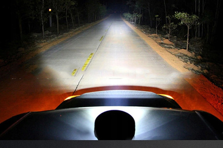 HALOGEN LED LAMPA ROBOCZA SZPERACZ MOCNE DIODY 3840LM 12/24V HOMOLOGACJA