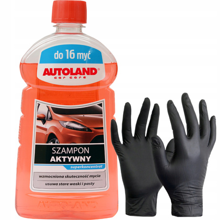 AUTOLAND SZAMPON SAMOCHODOWY SUPERKONCENTRAT MAX SKUTECZNY DO 16MYĆ GRATIS