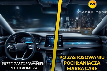 MARBA CARE SAMOCHODOWY POCHŁANIACZ WILGOCI 400G XL PRZECIWKO PAROWANIU SZYB