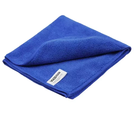 WaxPRO Premium mikrofibra niebieska 40x40