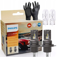 ŻARÓWKI LED H4 PHILIPS ACCESS CLASSIC 3500K CIEPŁE BIAŁE ŚWIATŁO JAK HALOGEN 1:1 + GRATISY