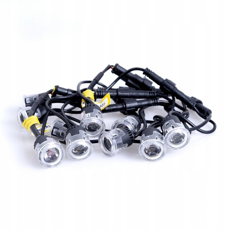 Światła DRL DO JAZDY DZIENNEJ 402O Einparts DIODA OSRAM OCZKA ALUMINIOWE