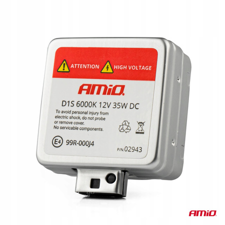 ŻARNIK D1S 35W AMIO BASIC 6000K BARWA ZIMNA BIAŁA