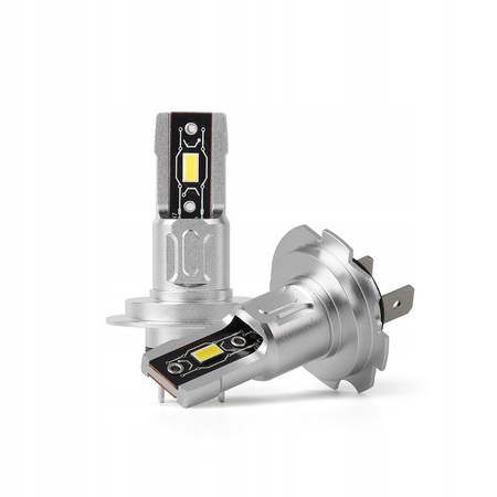 ŻARÓWKI LED H7 AMIO ORYGINALNY ROZMIAR HOMOLOGACJA E57