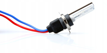 2x ŻARNIKI ŻARÓWKI XENON KSENON HID H7 6000K METALOWE GWARANCJA ZIMNA BIEL