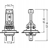  H7 12V 16W 6000K OSRAM NIGHT BREAKER LED SPEED ECE z homologacją  