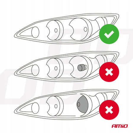 ŻARÓWKI LED H4 Z WBUDOWANĄ SOCZEWKĄ 9-36V ULTRA CANBUS