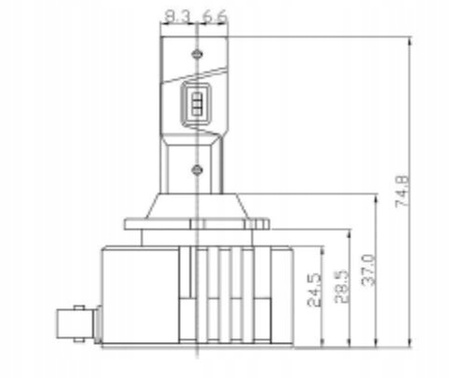ŻARNIKI XENON BI-XENON LED D1S MARBA LIGHT ORIGINAL WHITE 6000K + GRATIS