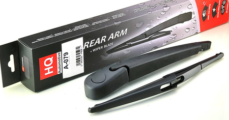 Samochodowa wycieraczka tylna, pióro + ramię HQ A--079 do Peugeot 207 SW Kombi 2007-2013