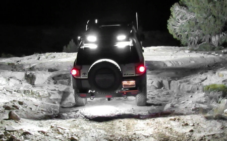 HALOGEN LED LAMPA ROBOCZA SZPERACZ MOCNE DIODY 3840LM 12/24V HOMOLOGACJA