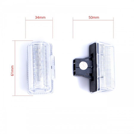 PODŚWIETLENIE TABLICY REJESTRACYJNEJ EP126 FORD