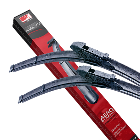 Bezprzegubowe Wycieraczki Samochodowe HQ Aero Dynamic - ADB32-423 Twin Box