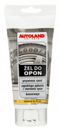 AUTOLAND - Żel do opon PRZYWRACA CZERŃ 150ml TUBA