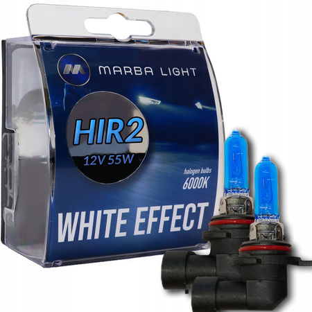 ŻARÓWKI MARBA LIGHT WHITE EFFECT HIR2 55W 12V BIEL