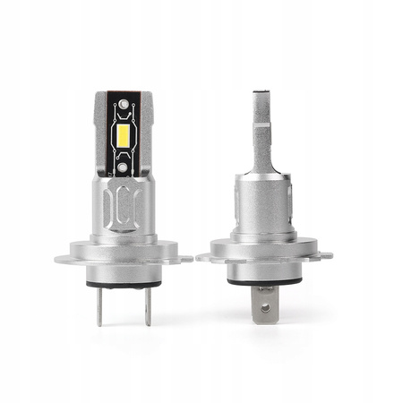 ŻARÓWKI LED H7 AMIO ORYGINALNY ROZMIAR HOMOLOGACJA E57
