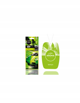Zawieszka zapachowa Aroma Car City Card LEMON