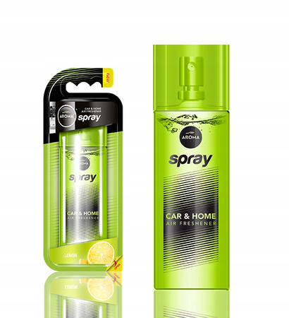 ZAPACH SAMOCHODOWY AROMA PERFUME SPRAY LEMON