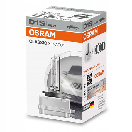 ŻARNIK XENON KSENON BI-XENON OSRAM D1S CLASSIC XENARC 4300K MADE IN GERMANY