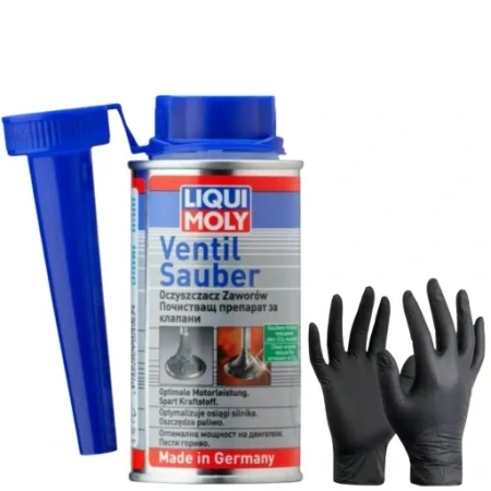 LIQUI MOLY VENTIL SAUBER OCZYSZCZACZ ZAWORÓW 150ml USUWA OSADY ZAPOBIEGA