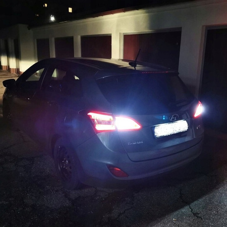 ŻARÓWKI P21W BA15s LED CANBUS 144 LED SMD NAJMOCNIEJSZE NA RYNKU WSTECZNY COFANIA 700LM