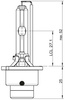 D2S OSRAM ORIGINAL XENON KSENON P32d-2 4 LATA GWARANCJI MADE IN GERMANY