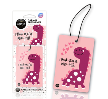 ZAPACH SAMOCHODOWY AROMA CAR DINO - LOVE SERIES