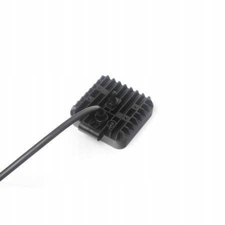 Lampa robocza 12x LED kwadrat z włącznikiem L0152