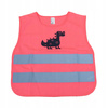 KAMIZELKA ODBLASKOWA DLA DZIECI Z CERTYFIKATEM DO SAMOCHODU DLA PRZEDSZKOLA