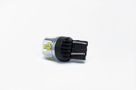 ŻARÓWKI W21/5W BIAŁO POMARAŃCZOWA USA 7443 CANBUS AMERYKA WHITE AMBER