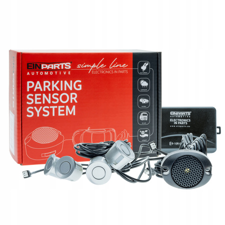 CZUJNIKI COFANIA PARKOWANIA TYŁ UNIWERSALNY 22MM SREBRNE HOMOLOGACJA 