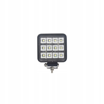Lampa robocza 12x LED kwadrat z włącznikiem L0152