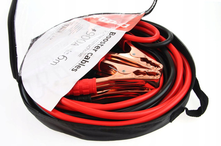 KABLE PRZEWODY ROZRUCHOWE 900A 6m 12V 24V WYSOKA JAKOŚĆ GWARANCJA AMIO